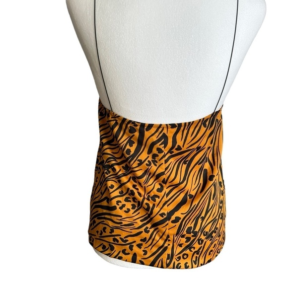 NWT BCBGeneration Tiger Stripe Camisole Animal Tank Top Size XS - Picture 7 of 17